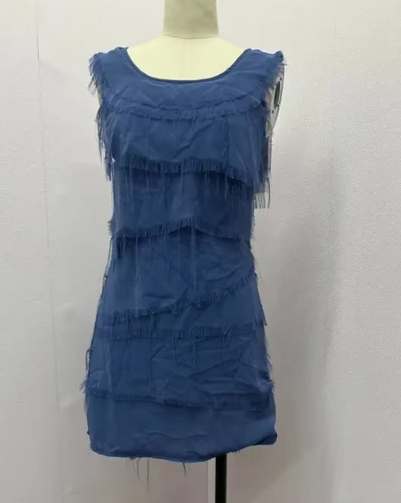 Summer A-Line Mini Dress – Chic, Flowy, and Effortlessly Feminine